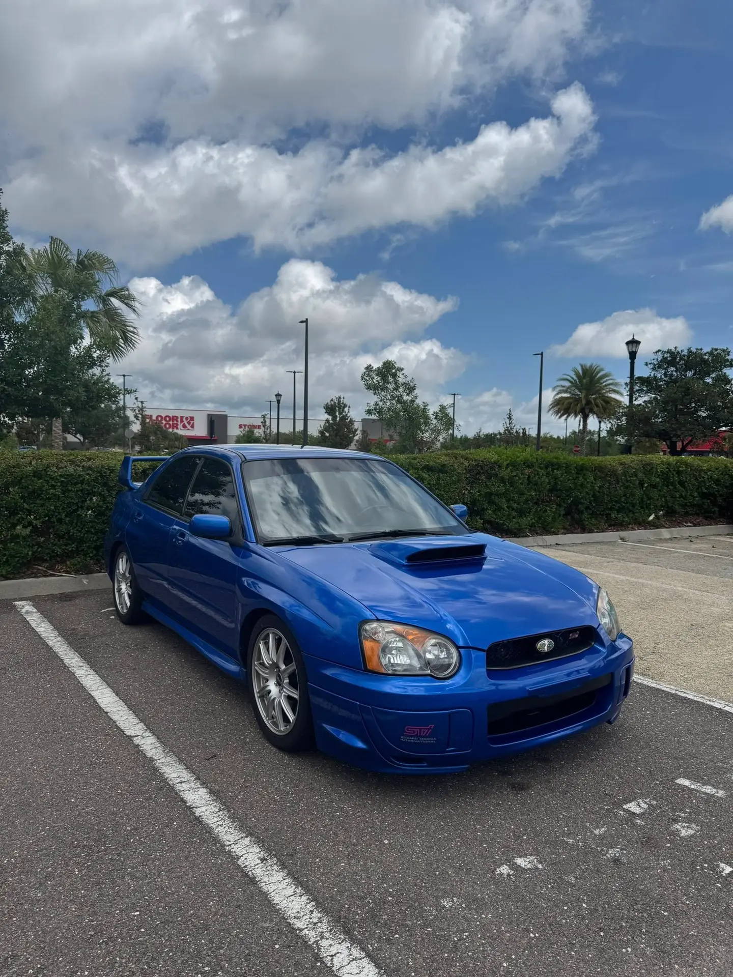 Subaru WRX with restored headlights in Wesley Chapel